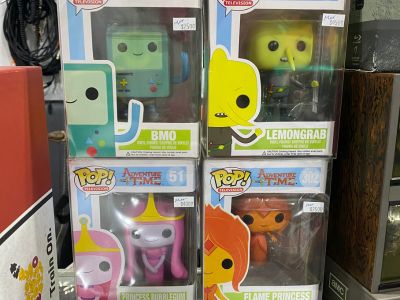 Pops and other collectibles are always in stock at level up electronics in plattsburgh New York